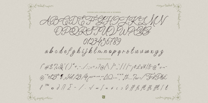 UT Nikahan Script Font Poster 7