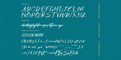 Hateline Syiteka Font Poster 14