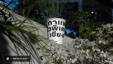 Metalplate Font Poster 11