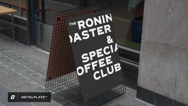 Metalplate Font Poster 10