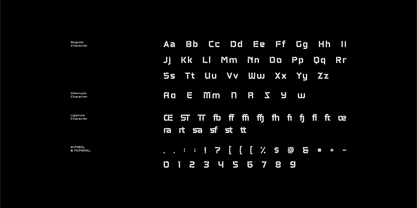 Cetosa Font Poster 5
