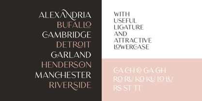 Carmiers Font Poster 5