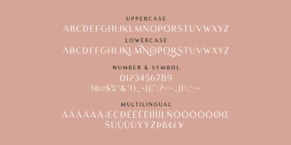 Carmiers Font Poster 9