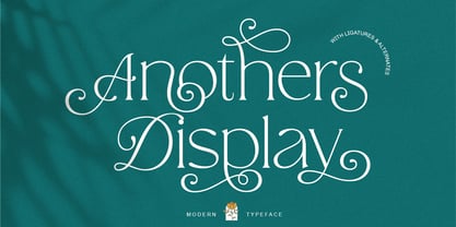 Anothers Display Font Poster 1
