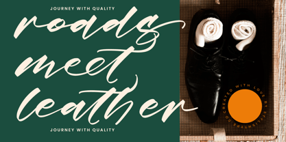 Floating Journey Font Poster 5