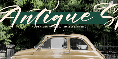 Floating Journey Font Poster 2