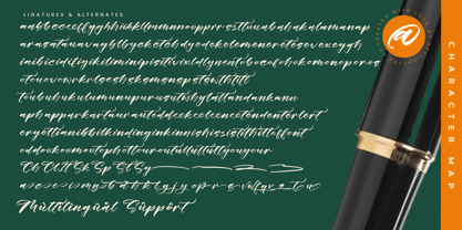 Floating Journey Font Poster 15