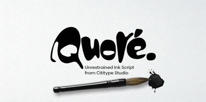 Quore Font Poster 1