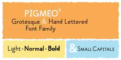 Pigmeo Font Poster 1