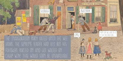 Spanish Plonk Font Poster 4