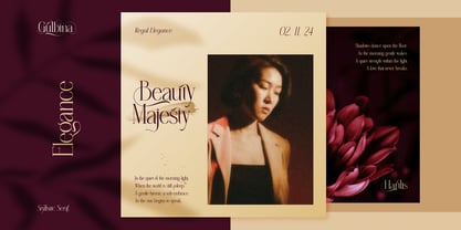 Gulbina Font Poster 5