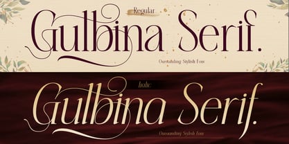 Gulbina Font Poster 6