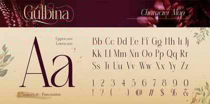 Gulbina Font Poster 2