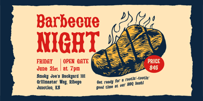 Whiskey Ranch Font Poster 5