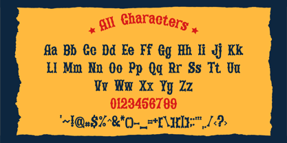 Whiskey Ranch Font Poster 9