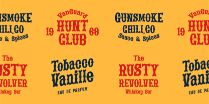 Whiskey Ranch Font Poster 4
