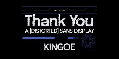 Kingoe Font Poster 10