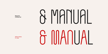 Mongole Font Poster 4