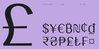 Bilton Font Poster 12