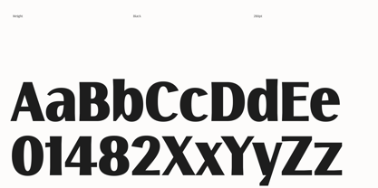 Bilton Font Poster 7