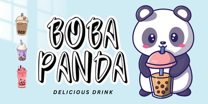 Bear Brown Font Poster 3