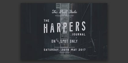 Bradleys Font Poster 4