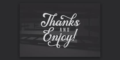 Bradleys Font Poster 7