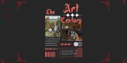 Chroines Font Poster 8