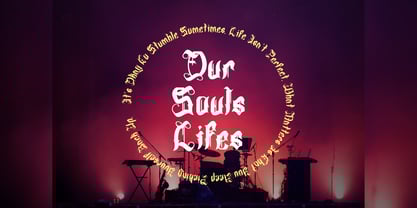 Chroines Font Poster 12