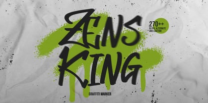 Zens King Font Poster 1