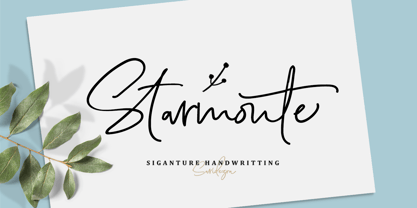 Starmonte Font Poster 1