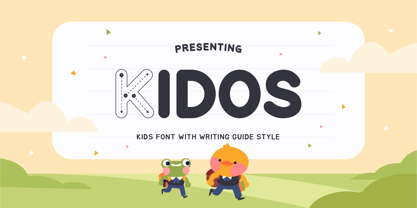 Kidos Font Poster 1