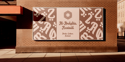 Haliya Arabic Font Poster 2