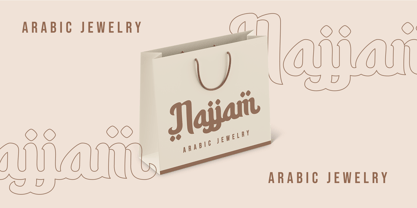 Haliya Arabic Font Poster 5