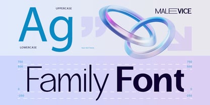 Malevice pro Font Poster 7