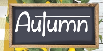 Alphabet Handwritten Font Poster 4