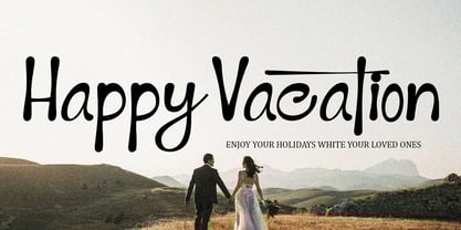 Alphabet Handwritten Font Poster 2