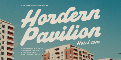 Hardine Font Poster 8