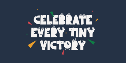 Rony Awons Font Poster 4