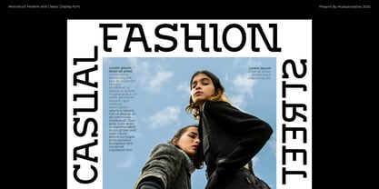 Monostruct Font Poster 5