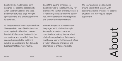 Burstwick Font Poster 2