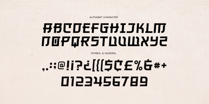 Shokudo Font Poster 5