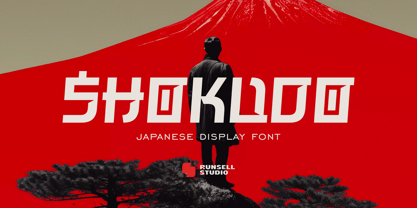 Shokudo Font Poster 1