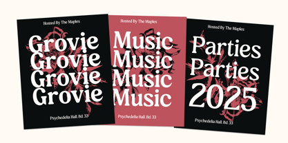 Meaty Nineties Font Poster 9