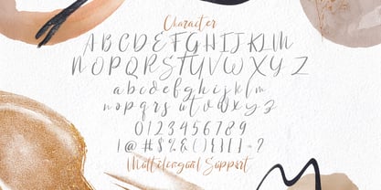 Shanti Creny Font Poster 8