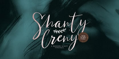 Shanti Creny Font Poster 1