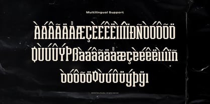 Hoston Runejay Font Poster 11