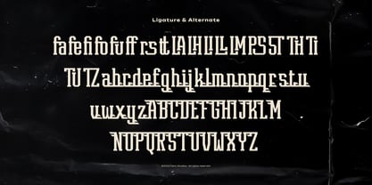 Hoston Runejay Font Poster 12