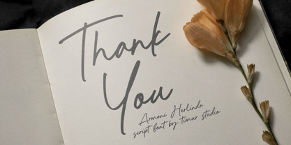 Armani Herlinda Font Poster 7