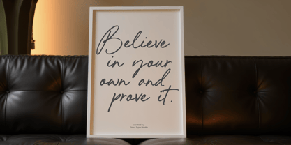 Armani Herlinda Font Poster 2